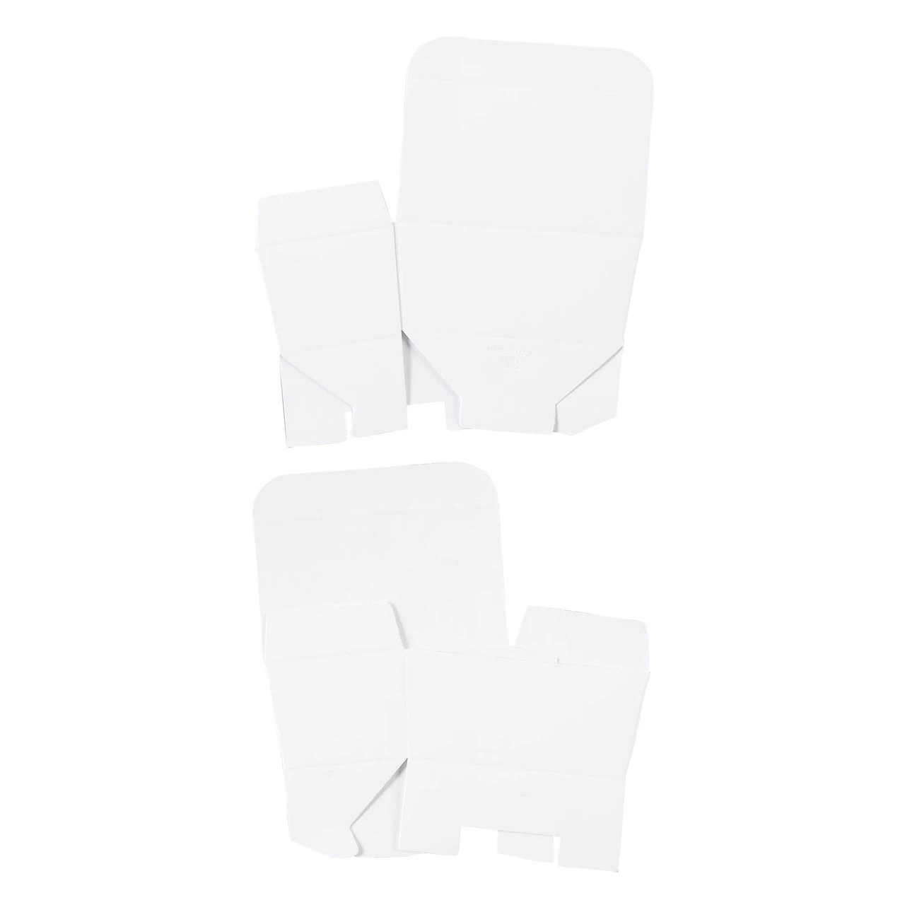 250 Boxes - 2 oz. White Ballotin Boxes