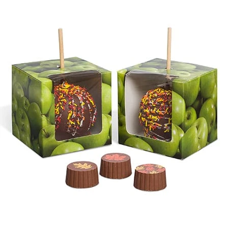 Candy Apple Boxes-Green Apple Pattern