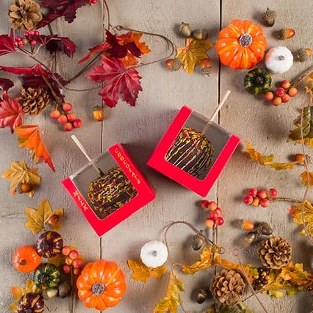250 Candy Apple Boxes-Red