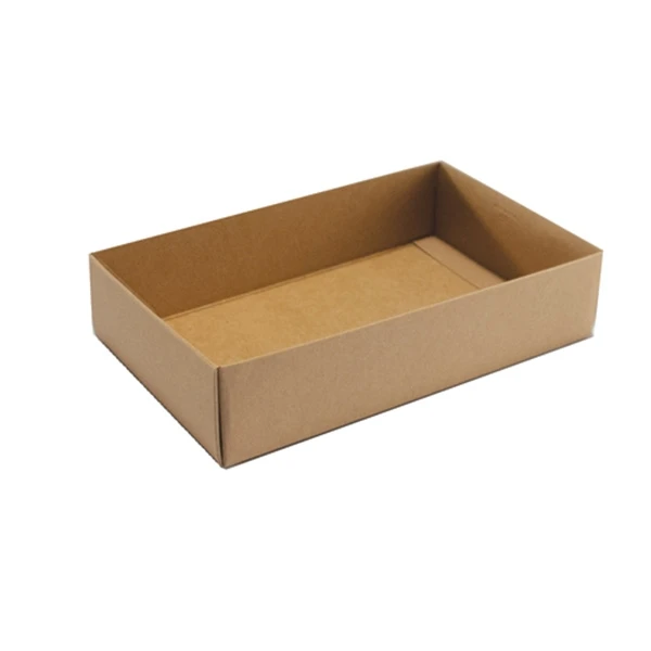 50 Deep Bases - 1/2 lb. Candy Box Bases - Kraft - 7" x 4-3/8" x 1-5/8"