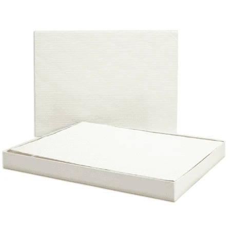 500 Pads - 2 lb. Candy Pads White - 11-3/4" x 9-1/8"