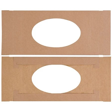 50 Covers - 1 lb. Candy-Chocolate Box Covers - Kraft & Window