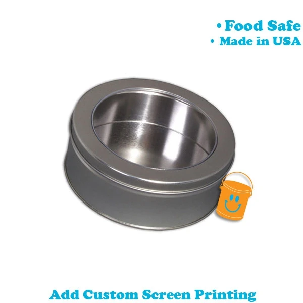 24 Tins - Round Cookie Tins