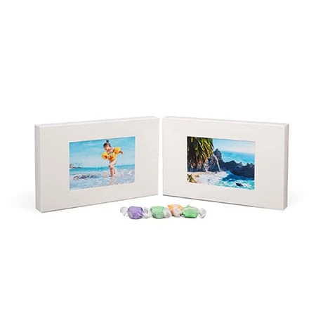 50 Boxes - 1 lb. Photo Candy Boxes (holds a 4" x 6" photo)