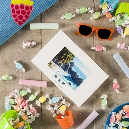 50 Boxes - 1 lb. Photo Candy Boxes (holds a 4" x 6" photo)