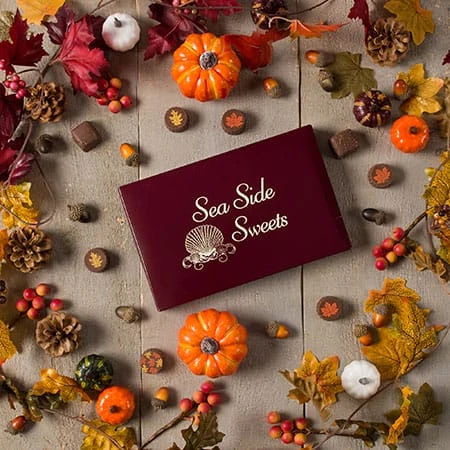 250 Covers - 1 lb. Candy-Chocolate Box Covers - Burgundy