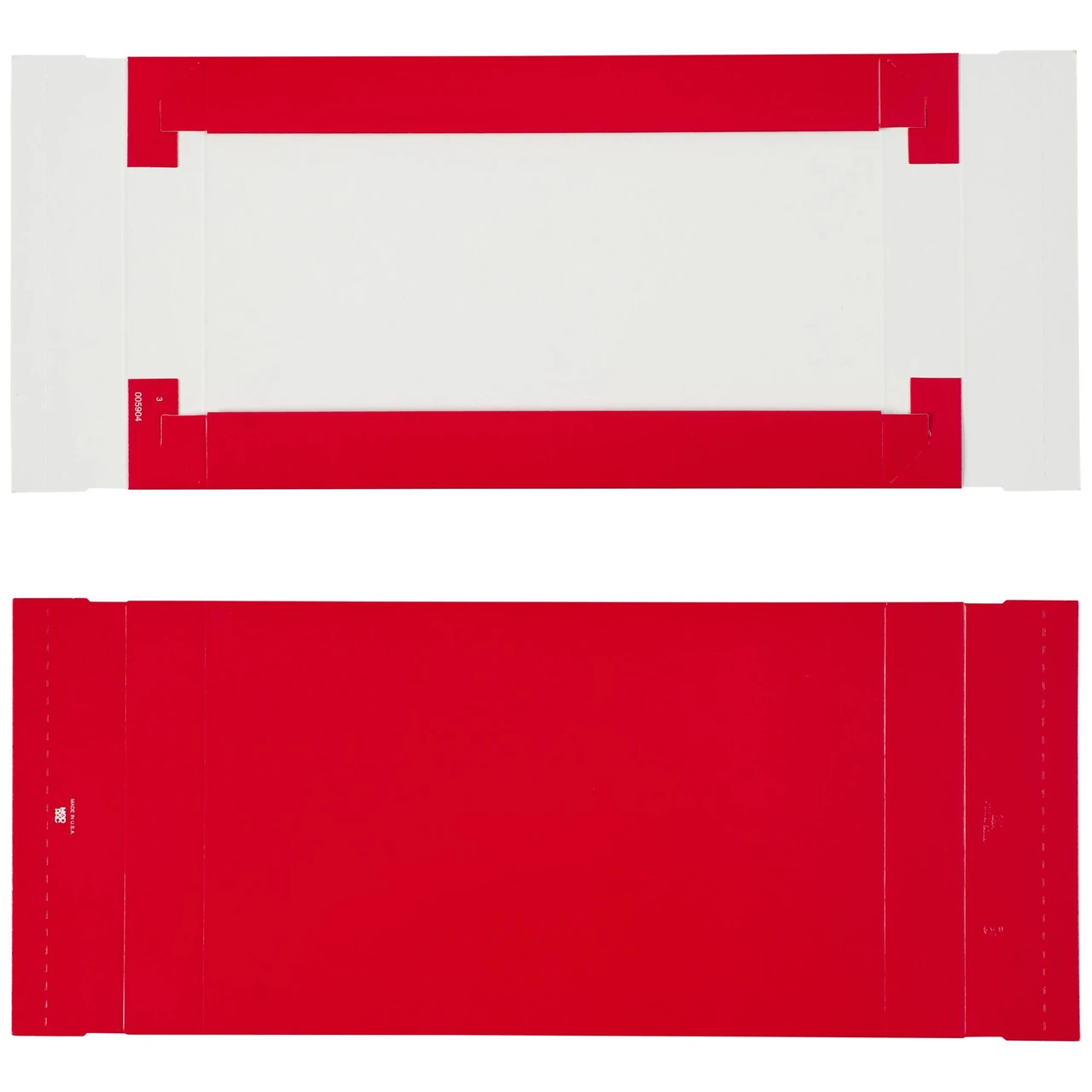 250 Covers - 1 lb. Candy-Chocolate Box Covers - Red