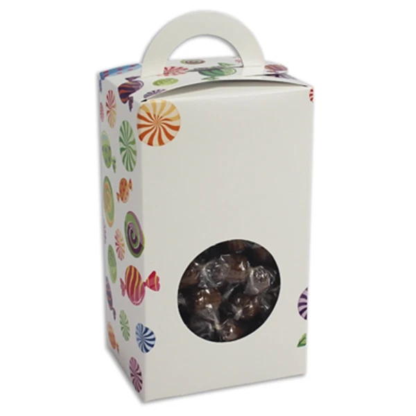 50 Boxes - 1 lb. Wrapped Candies Window Candy Totes