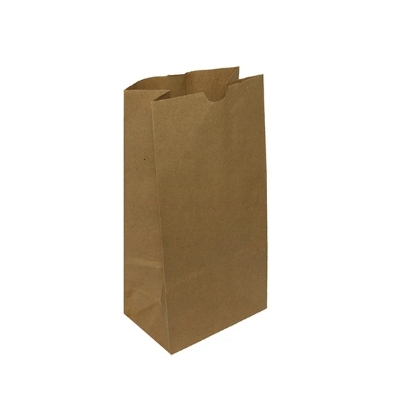 1000 Bags - 12 lb. Recycled Kraft SOS Hardware Bags 58# - 7-1/8" x 4-3/8" x 13-15/16"