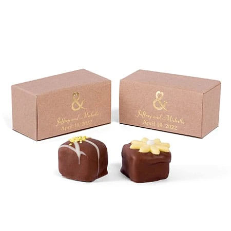 250 Boxes - Mini Favor Boxes - Kraft Boxes