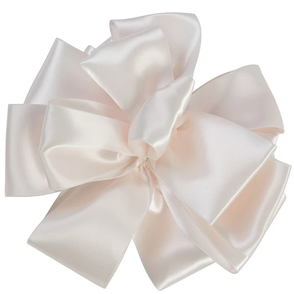 Double Lush Satin Ribbon - First Kiss 2-1/4" or 4" (25 & 10 Yards)