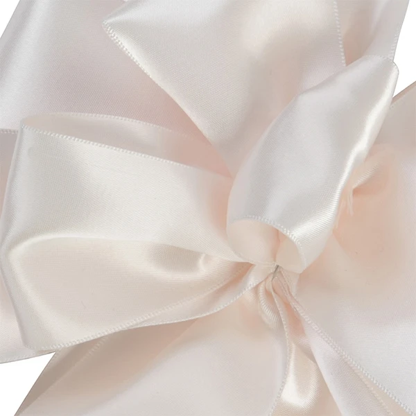 Double Lush Satin Ribbon - First Kiss 2-1/4" or 4" (25 & 10 Yards)