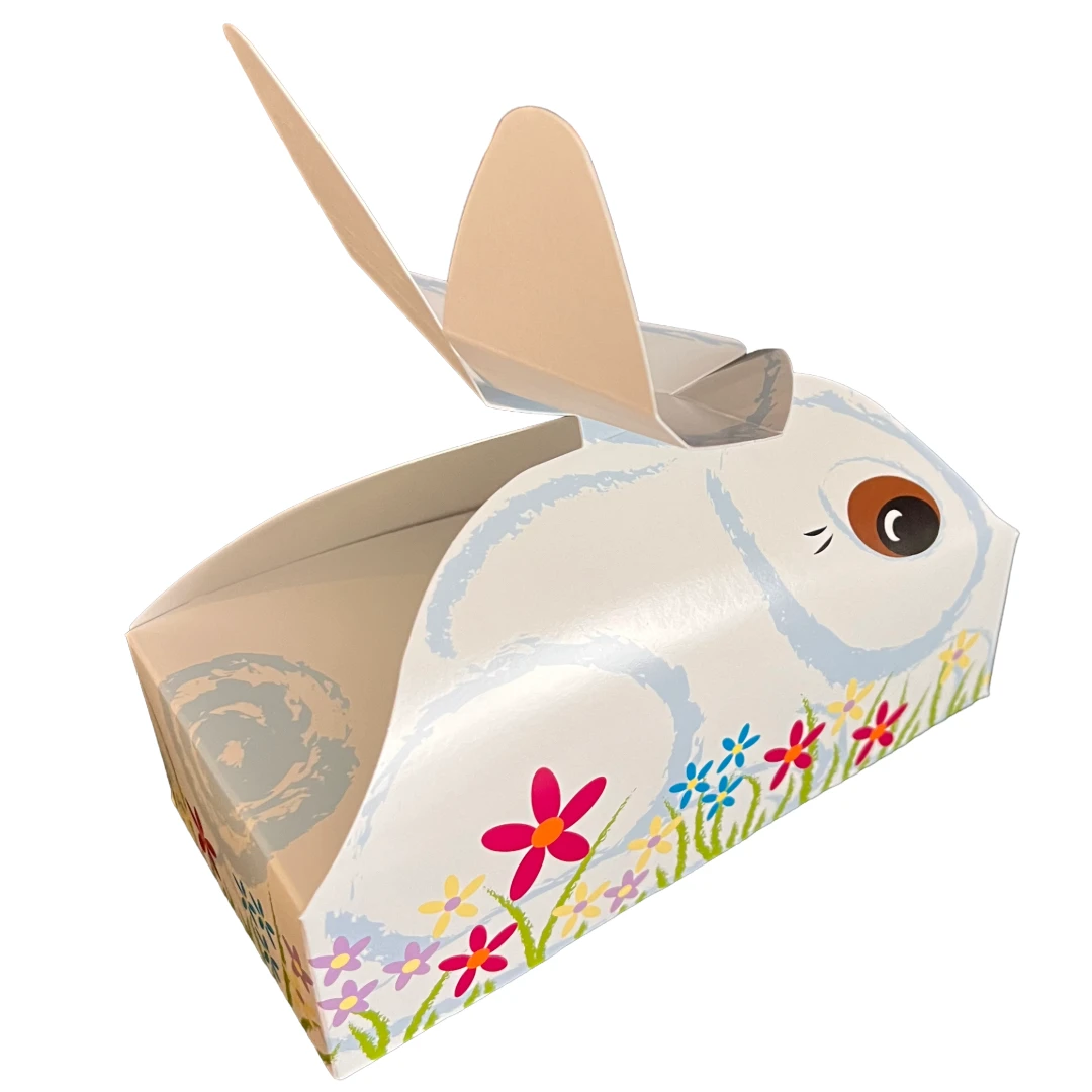 250 Boxes - 1 lb. Bunny Buddy Easter Candy Boxes - 7" x 3-3/8" x 2"