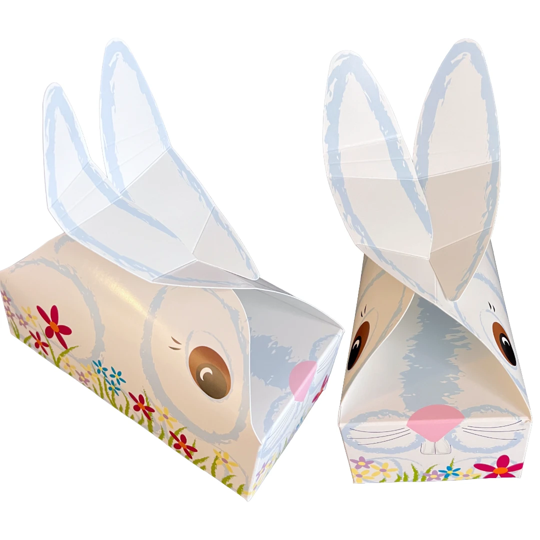 250 Boxes - 1 lb. Bunny Buddy Easter Candy Boxes - 7" x 3-3/8" x 2"
