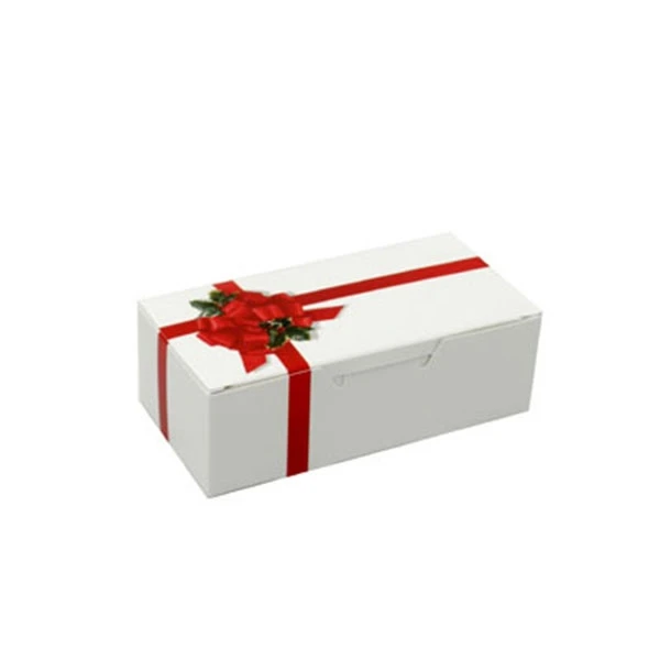 250 Boxes - 1-1/2 lb Candy & Fudge Boxes - Ribbon N' Holly