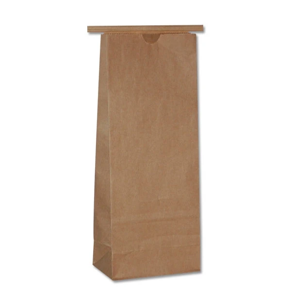 500 Bags - Coffee - Cookie Bags - 2 lbs. Kraft - 5" x 3" x 12-1/2"