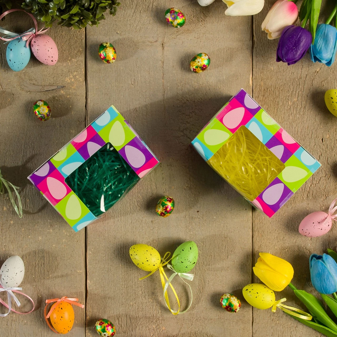 250 Boxes - 1/2 lb. Bright Eggs - Egg Boxes