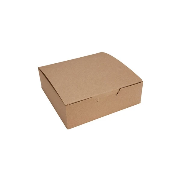 50 Boxes - 1 lb. Candy & Fudge Boxes - Square Kraft